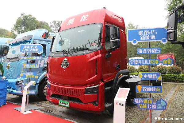 Dongfeng Yiwei 5 4X2(6 wheels) 9.8m pure electric cargo truck, CATL 400.6kWh Exterior (3) | 86Trucks