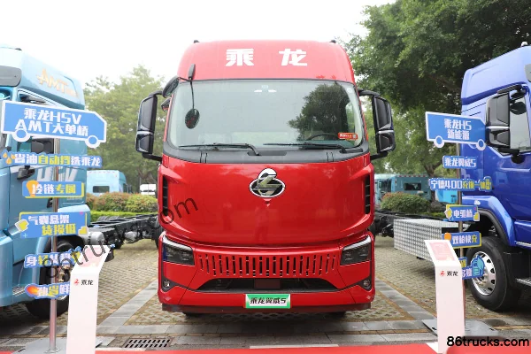 Dongfeng Yiwei 5 4X2(6 wheels) 9.8m pure electric cargo truck, CATL 400.6kWh Exterior (2) | 86Trucks