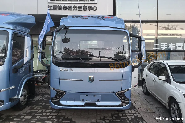 Lanqing Yue EH Pro 4.15m single-row pure electric stake truck BYD 156kWh 4X2(6 wheels) Exterior (2) | 86Trucks
