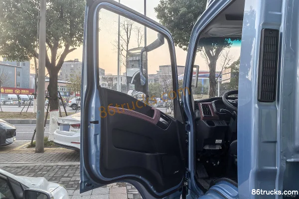 Lanqing Yue EH Pro 4.15m single-row pure electric stake truck BYD 156kWh 4X2(6 wheels) Cab (1) | 86Trucks