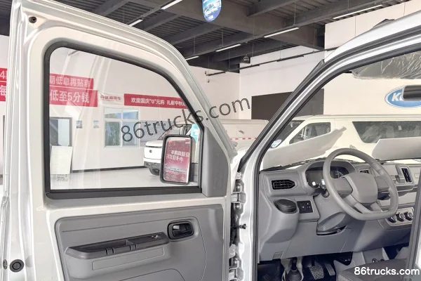Chery Commercial Vehicle Xiaoxiang X3L 3.35m single-row pure electric flatbed micro truck Kairui 41.86kWh 4X2(6 wheels) Cab (1) | 86Trucks