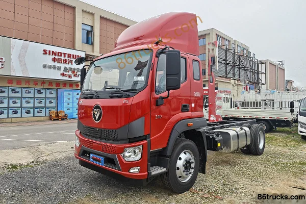 Foton R5 2026 diesel 240 ch 4X2(6 roues) Fast Gear 8 vitesses cabine avec couchette camion porteur Extérieur (3) | 86Trucks