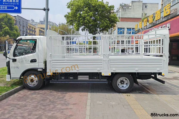 Feidi EV5 Air Brake 4.15m Single Row Pure Electric Stake Light Truck CALB 114.02kWh 4X2(6 wheels) Exterior (3) | 86Trucks
