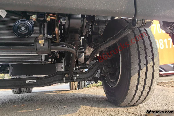 Feidi EW7 Air Brake 4.15m Single Row Electric Stake Light Truck CATL 164.86kWh 4X2(6 wheels) Chassis (2) | 86Trucks