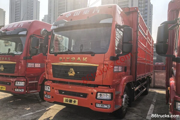 Sitrak SITRAK G5S 350 hp 4X2(6 wheels) Sinotruk 12-speed 6.8m stake cargo truck Exterior (3) | 86Trucks