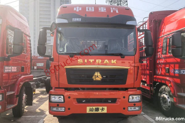 Sitrak SITRAK G5S 350 hp 4X2(6 wheels) Sinotruk 12-speed 6.8m stake cargo truck Exterior (2) | 86Trucks