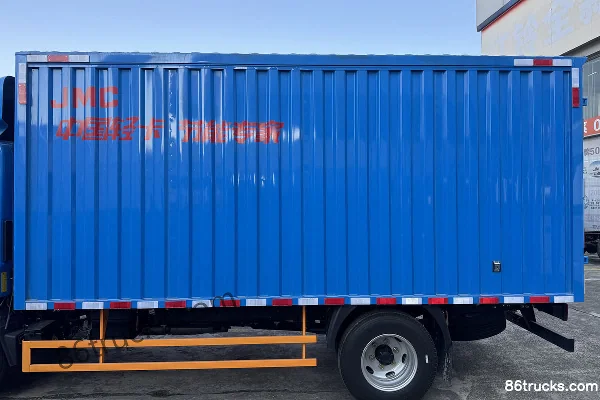 JMC All New Shunda Standard Edition 2.5L Diesel 136 hp 4X2(6 wheels) WLY 5-speed 4.2m Single Row Van Light Truck Body (1) | 86Trucks