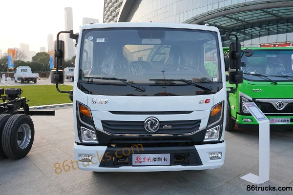 Dongfeng D6 4.2m single-row plug-in hybrid flatbed light truck 4X2(6 roues) Extérieur (2) | 86Trucks