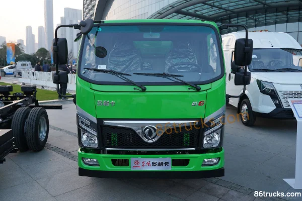 Dongfeng D6 2.4L Diesel 155hp 4X2(6 wheels) Fast Gear 8-Speed 3.2m Single Row Dump Truck Exterior (2) | 86Trucks