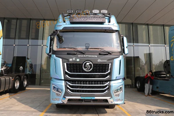 SHACMAN Delong G6000 Elite Edition 14L LNG 600hp 6X4(10 wheels) Fast Gear 16-Speed AMT Automatic Tractor Truck Exterior (2) | 86Trucks
