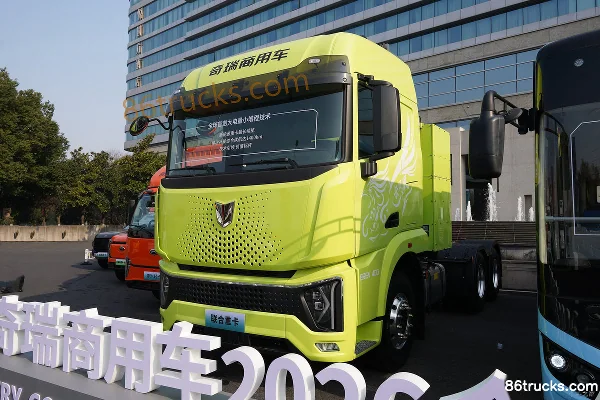 Chery Commercial Vehicle Chery Commercial Vehicle United Truck Yun Fenghuang Heavy Truck Electric Tractor Truck