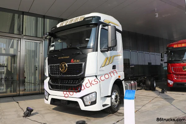 SHACMAN Delong M5000 Elite Edition 6.8L Diesel 300 hp 4X2(6 wheels) Fast Gear 10-speed AMT Automatic 7.9m Van Cargo Truck Exterior (3) | 86T