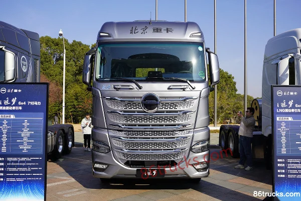 Beijing Trucks i Dream 6X4(10 wheels) Hybrid Tractor Truck Microvast 29.54 kWh Exterior (2) | 86Trucks