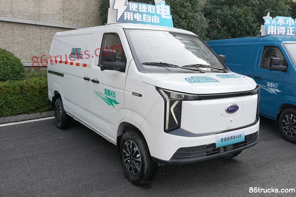 Chery Commercial Vehicle Dolphin K5 modèle 2026 confort 2 places fourgon fermé électrique pur 36.8 kWh Extérieur