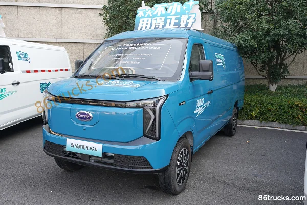Chery Commercial Vehicle Dolphin K7 Sujie Edition 2-Seat Pure Electric Enclosed Van Kairui 50.38kWh Exterior (3) | 86Trucks
