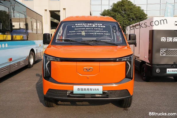 Chery Commercial Vehicle Dolphin K7 Chiyan Edition 7-Seat Pure Electric Light Bus 62.98kWh Exterior (2) | 86Trucks
