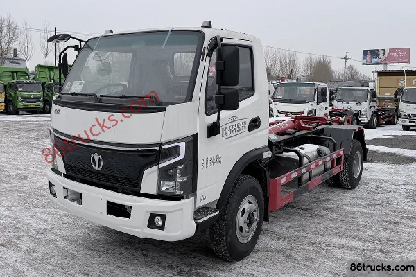 Feidi V6 180hp 4X2(6 wheels) Interchangeable Container Garbage Truck (Lihaitong Brand) Exterior (3) | 86Trucks
