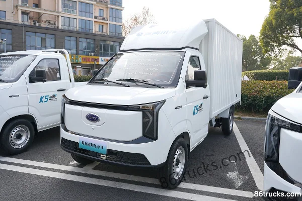 Chery Commercial Vehicle Kairui K5 Hydraulic Brake 3.2m Single Row Pure Electric Van Micro Truck Yiwei 50.23kWh 4X2(6 wheels) Exterior (3)