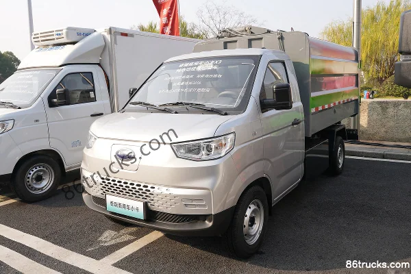 Chery Commercial Vehicle Kairui X3 4X2(6 roues) camion benne à ordures électrique pur Extérieur (3) | 86Trucks