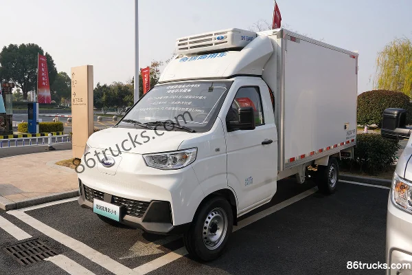 Chery Commercial Vehicle Karry X5 4X2(6 wheels) Single Row Pure Electric Refrigerated Truck Exterior (3) | 86Trucks