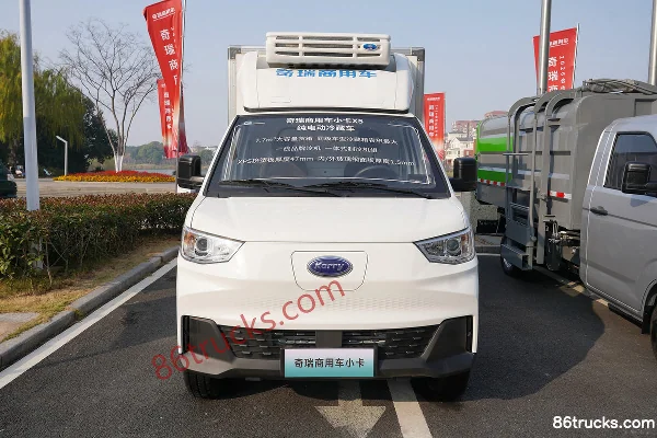 Chery Commercial Vehicle Karry X5 4X2(6 wheels) Single Row Pure Electric Refrigerated Truck Exterior (2) | 86Trucks