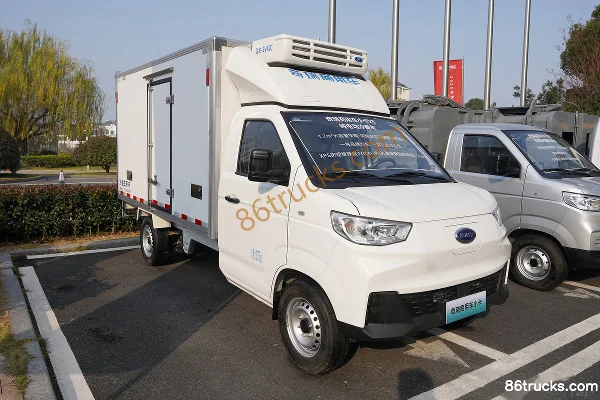 Chery Commercial Vehicle Karry Xiaoxiang X5 Electric Refrigerated Truck