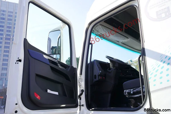 Beijing Trucks Zhuimeng 6X4(10 wheels) LNG Hybrid Tractor Truck Microvast 29.54kWh Cab (1) | 86Trucks