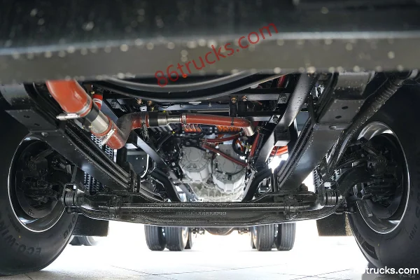 Beijing Trucks Lanmeng 7 Plain Version 6X4(10 wheels) Pure Electric Tractor Truck CATL 400kWh Chassis (1) | 86Trucks