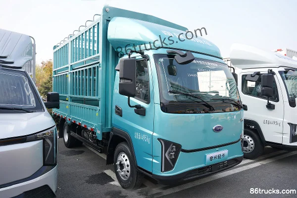 Chery Commercial Vehicle Zero Meter Million-Kilometer Custom Edition Single-Row Pure Electric Cargo Cage Light Truck 134