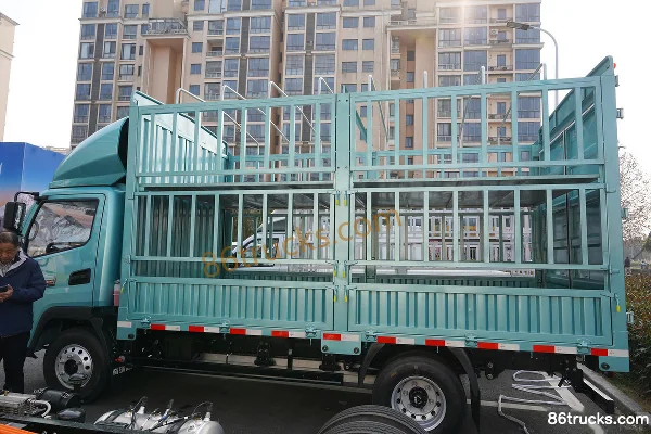 Chery Commercial Vehicle Zero Meter Million-Kilometer Custom Edition Single-Row Pure Electric Cargo Cage Light Truck 134kWh 4X2(6 wheels) Bo