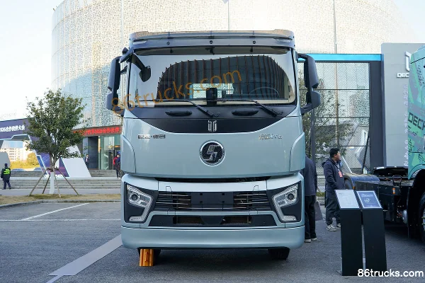 Proton Auto Dijiang Ta 6X4(10 wheels) Pure Electric Tractor Truck Fudi 400kWh Exterior (2) | 86Trucks