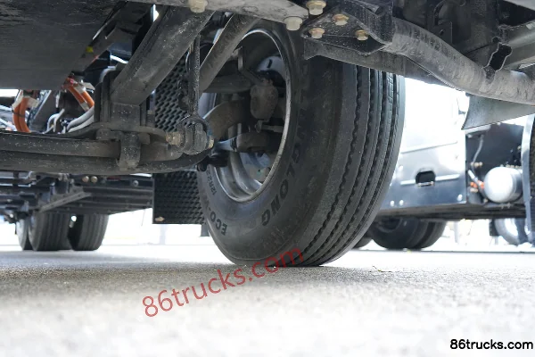 Proton Auto Dijiang Ta 6X4(10 wheels) Pure Electric Tractor Truck Fudi 400kWh Chassis (3) | 86Trucks