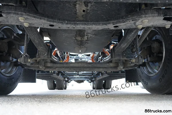 Proton Auto Dijiang Ta 6X4(10 wheels) Pure Electric Tractor Truck Fudi 400kWh Chassis (1) | 86Trucks