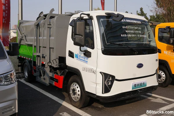 Chery Commercial Vehicle Chery Commercial Vehicle Zero Meter Electric Garbage Truck