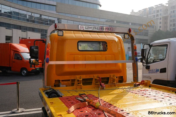 Chery Commercial Vehicle Zero Meter 4X2(6 wheels) Pure Electric Wrecker Truck Body (3) | 86Trucks