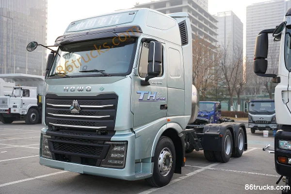 Sinotruk HOWO TH7 Heavy Truck 440 hp 6X4(10 wheels) AMT Automatic Tractor Truck Exterior (3) | 86Trucks