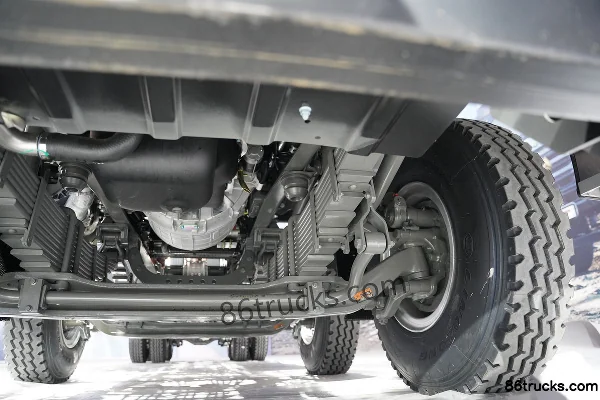 Sinotruk HOWO TS 8X4(12 wheels) 8m Plug-in Hybrid Dump Truck CALB 400.61kWh Chassis (3) | 86Trucks