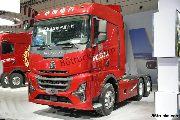 Sinotruk HOWO KS 620 hp 6X4(10 wheels) Sinotruk AMT Automatic Tractor Truck Exterior (3) | 86Trucks