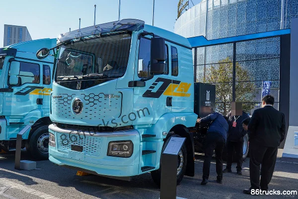Proton Auto Dijiang Re 6X4(10 wheels) Pure Electric Tractor Truck EVE 448kWh Exterior (3) | 86Trucks