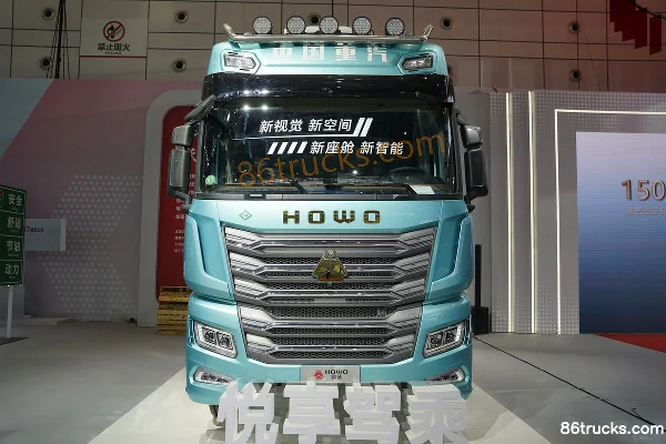 Sinotruk HOWO TS 14,6L LNG 590 ch 6X4(10 roues) Sinotruk AMT automatique tracteur routier Extérieur (2) | 86Trucks
