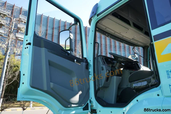 Proton Auto Dijiang Re 6X4(10 wheels) electric tractor truck AVIC 600kWh Cab (1) | 86Trucks