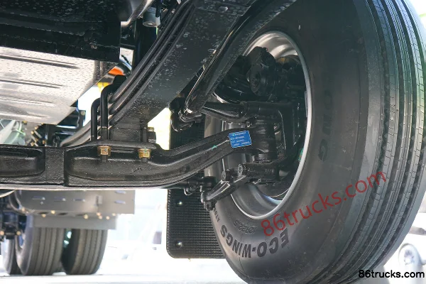 Proton Auto Dijiang Re 6X4(10 wheels) electric tractor truck AVIC 600kWh Chassis (3) | 86Trucks