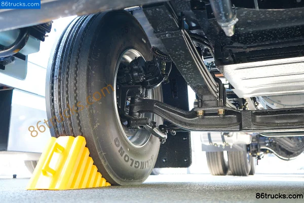 Proton Auto Dijiang Re 6X4(10 wheels) electric tractor truck AVIC 600kWh Chassis (2) | 86Trucks