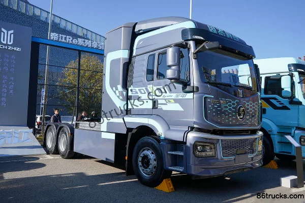 Proton Auto Dijiang Re 6X4(10 wheels) electric tractor truck 655.84kWh Exterior