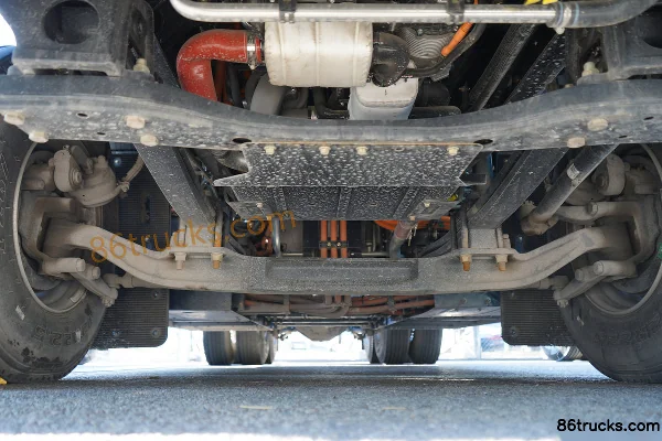 Proton Auto Dijiang Re 6X4(10 wheels) fuel cell tractor truck 263kWh Chassis (1) | 86Trucks