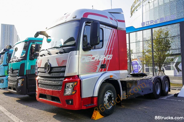 Proton Auto Dijiang Re⁺ 6X4(10 wheels) electric tractor truck 513kWh Exterior (2) | 86Trucks