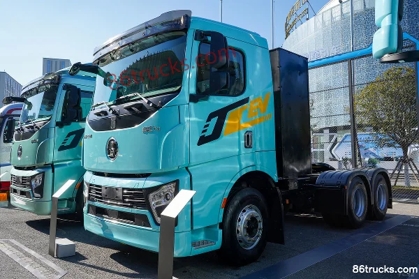 Proton Auto Dijiang Ta 6X4(10 roues) tracteur routier 100% électrique 600,92 kWh Extérieur (3) | 86Trucks