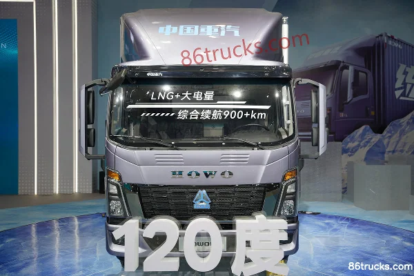 Sinotruk Tongshuai T400 range-extended hybrid light truck 120.27kWh 4X2(6 wheels) Exterior (2) | 86Trucks
