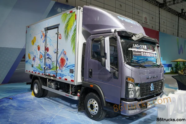 Sinotruk Tongshuai T400 range-extended hybrid light truck 120.27kWh 4X2(6 wheels) Exterior
