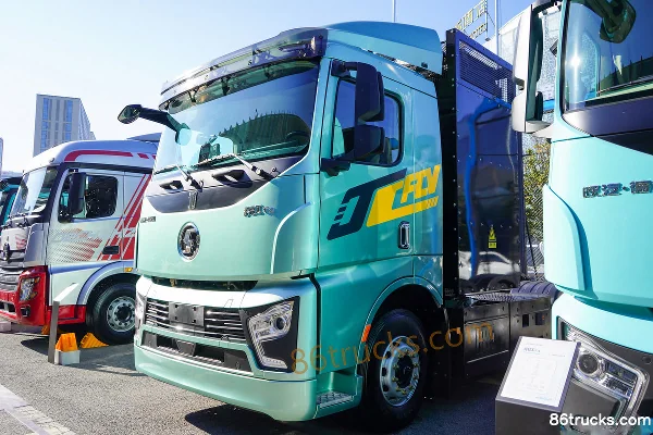 Proton Auto Dijiang Ta 6X4(10 wheels) Fuel Cell Tractor Truck 88 kWh Exterior (3) | 86Trucks
